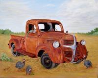 Vehicles - Just A Tad Redneck - Oil On Canvas